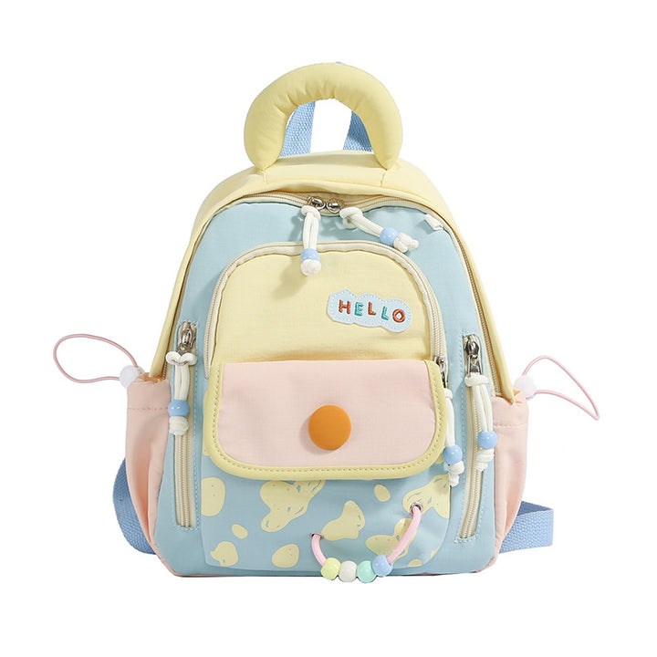 Children's Playful Character-Themed School Backpack Bowlift