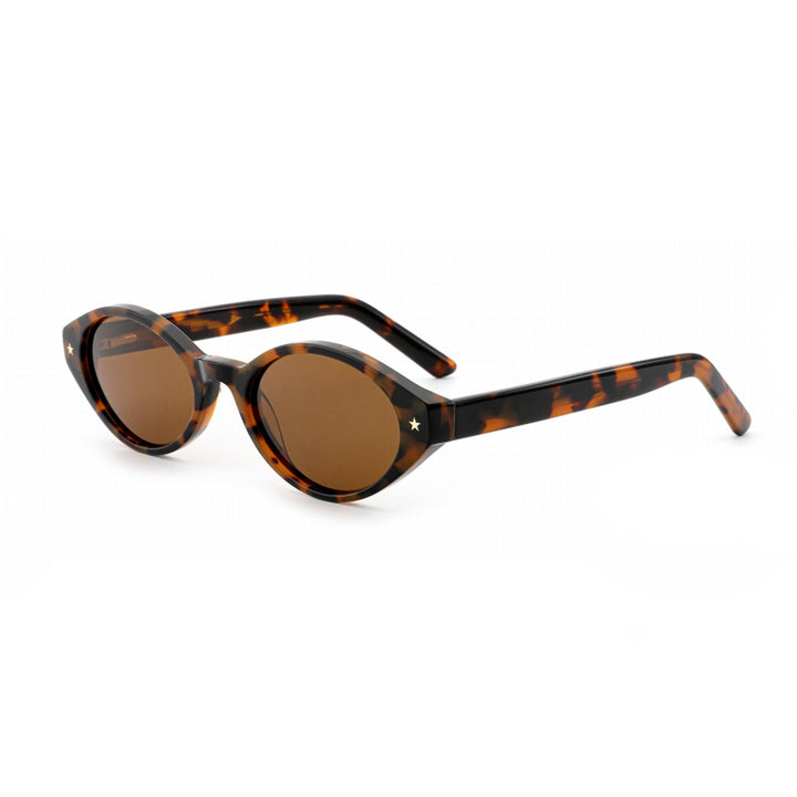 Women's sunglasses in oval retro design with maximum UV protection Bowlift