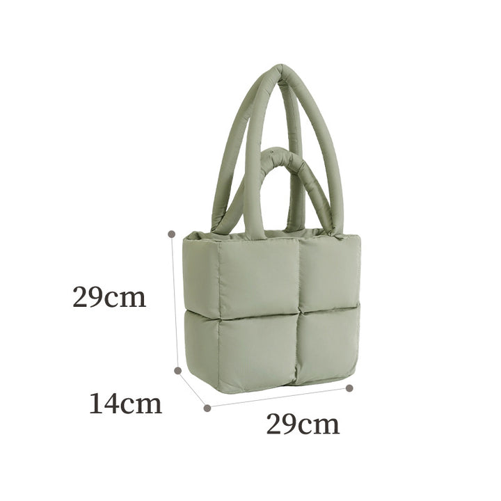Quilted Puff Tote Bag Bowlift