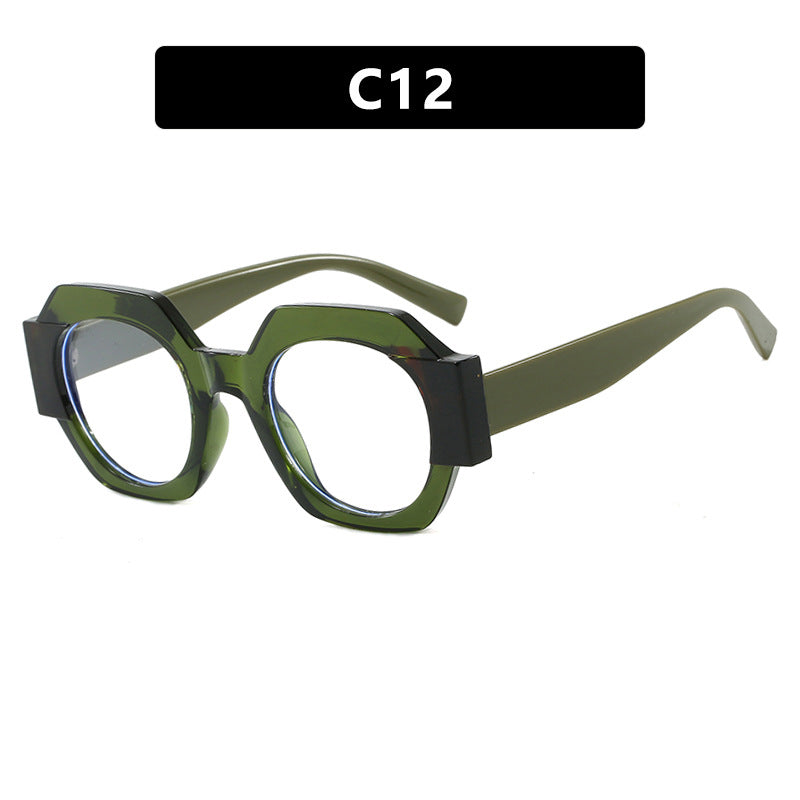 Ladies trendy sunglasses in hexagonal design Bowlift