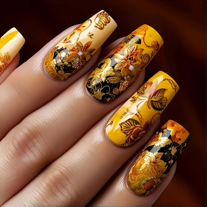 Artful Nail Extensions with Elegant Tips Bowlift