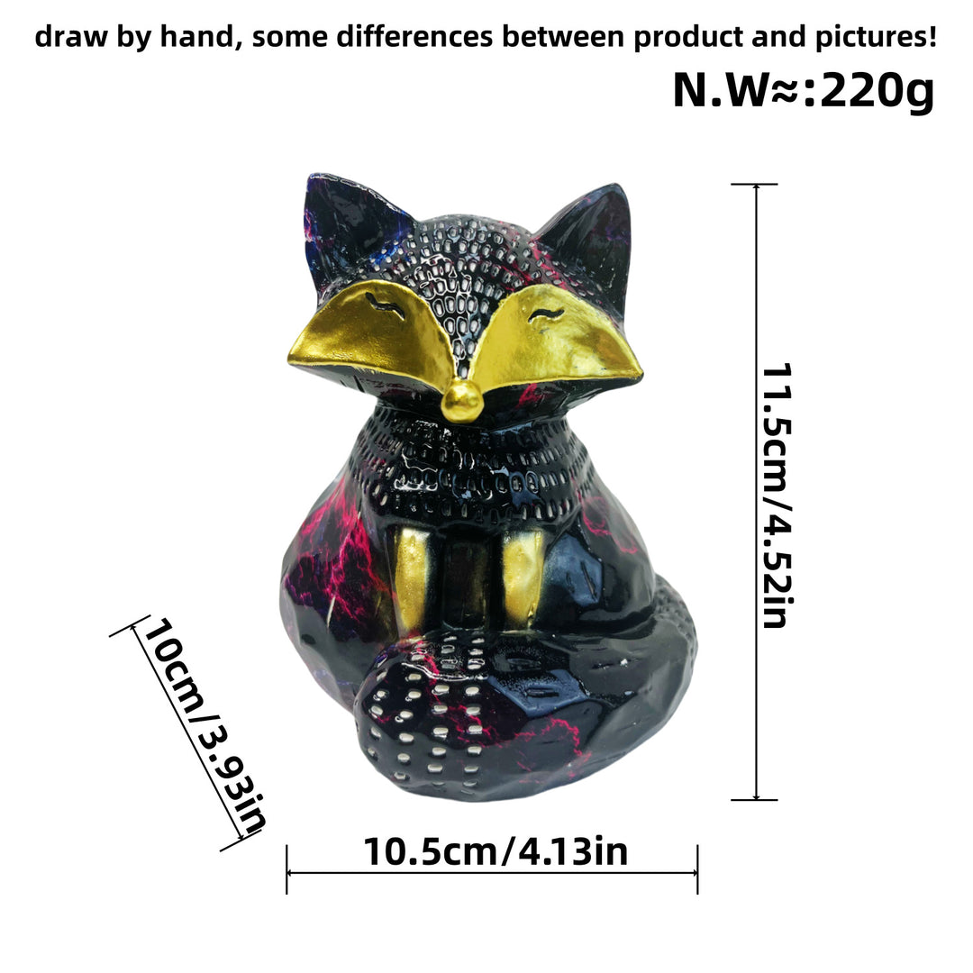 Decorative Fox Sculpture Bowlift