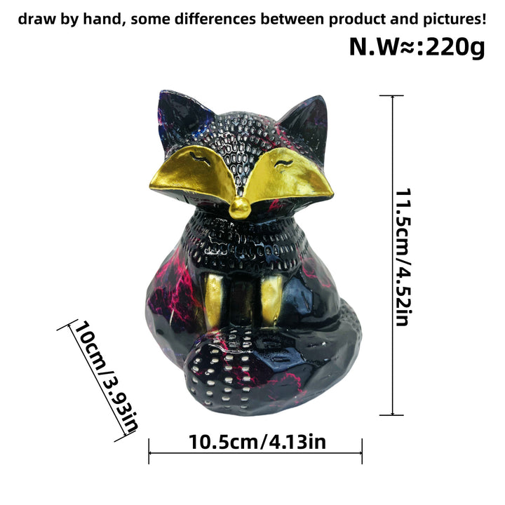 Decorative Fox Sculpture Bowlift