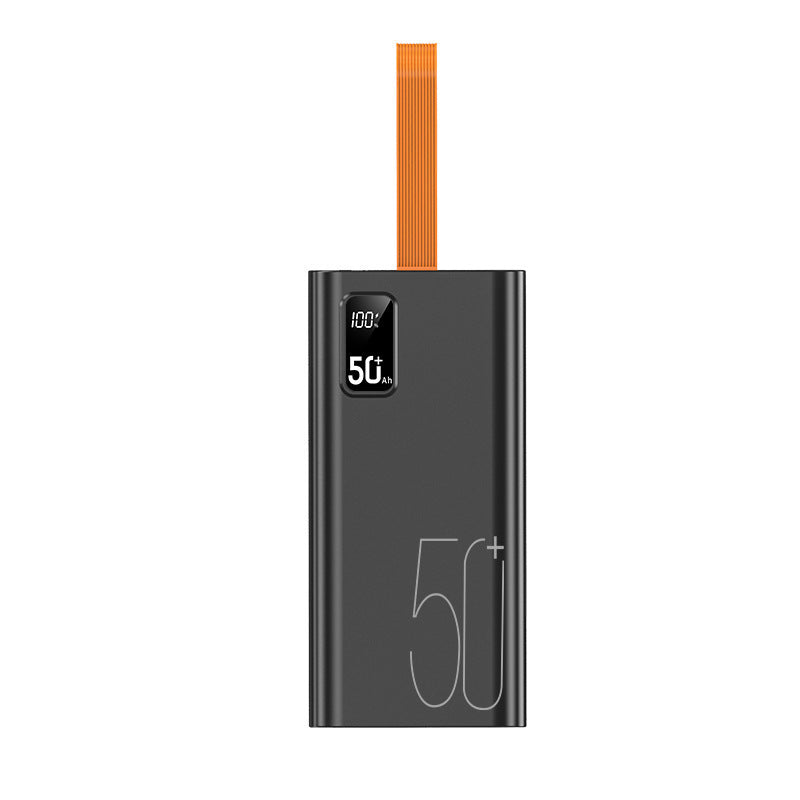 Portable Multi-Slot Power Bank with Digital Charging Status Indicator Bowlift