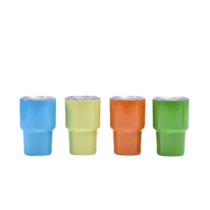 Unisex Insulated Drinking Cup with Stainless Steel Straw Bowlift