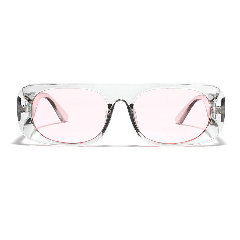 Women’s fashion sunglasses with transparent and geometric frame Bowlift