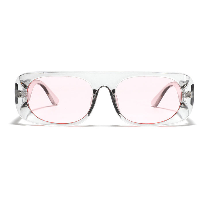 Women’s fashion sunglasses with transparent and geometric frame Bowlift
