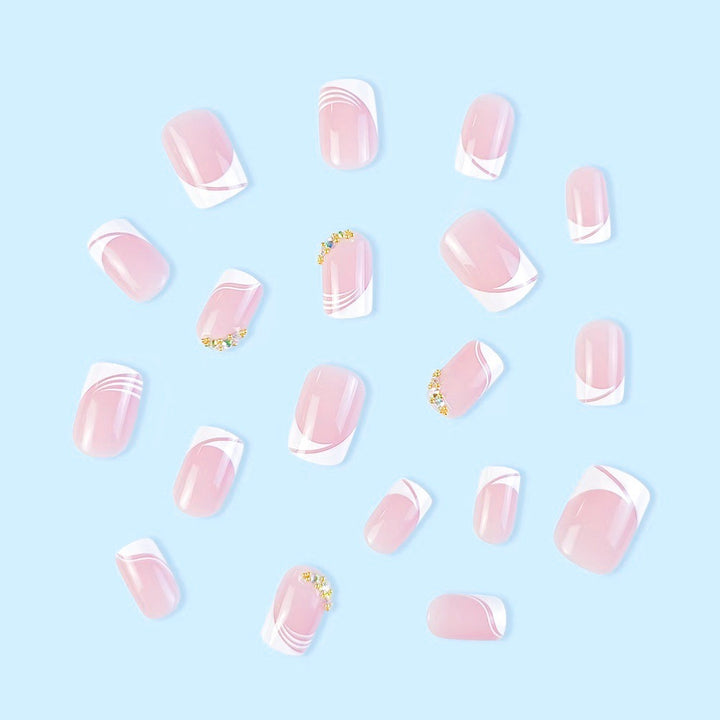 Nail art design with elegant accents Bowlift
