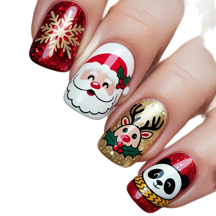 Creative Holiday-Themed Nail Art Bowlift