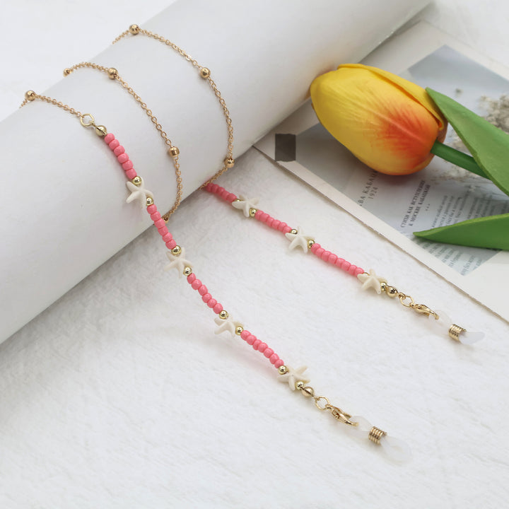 Beach-Inspired Beaded Eyewear Chain Bowlift
