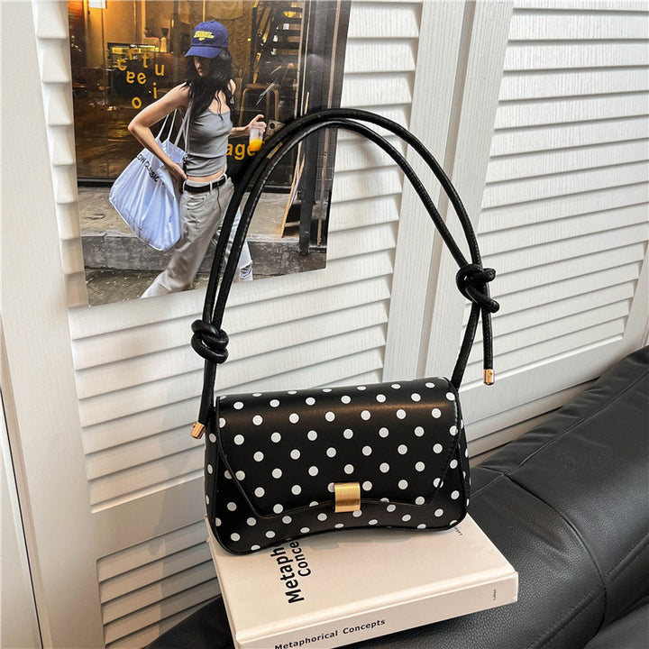 WoChic Polka Dot Shoulder Handbag Bowlift