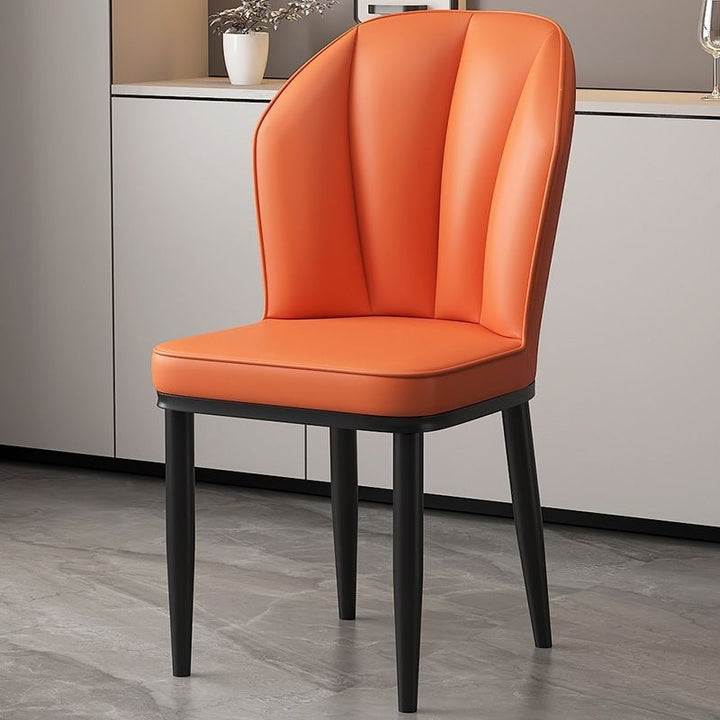 Contemporary High-Back Dining Chair Bowlift