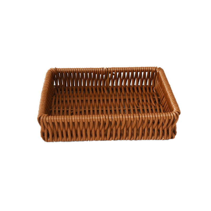 Handcrafted Woven Storage Basket with Open Top Bowlift