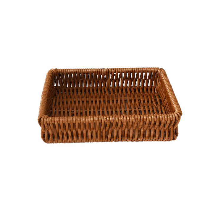 Handcrafted Woven Storage Basket with Open Top Bowlift