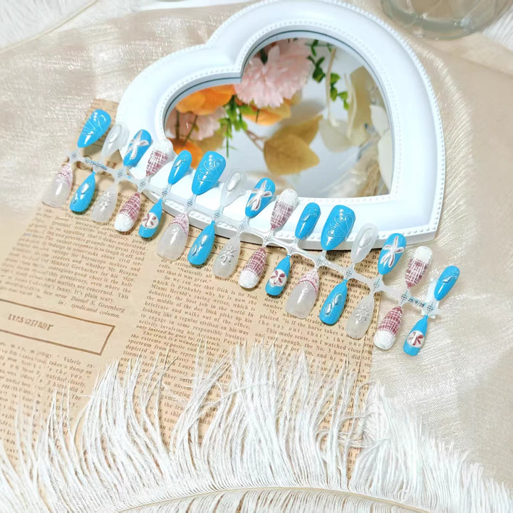 Creative Nail Art Artificial Nails Bowlift