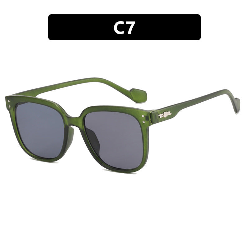 Women's square sunglasses with trendy gradient Bowlift