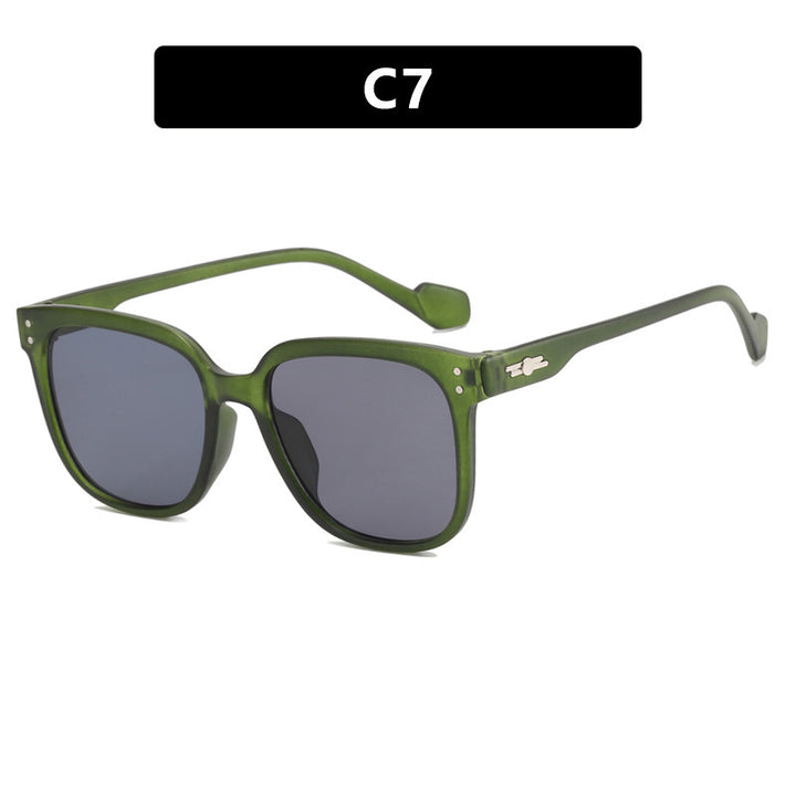 Women's square sunglasses with trendy gradient Bowlift