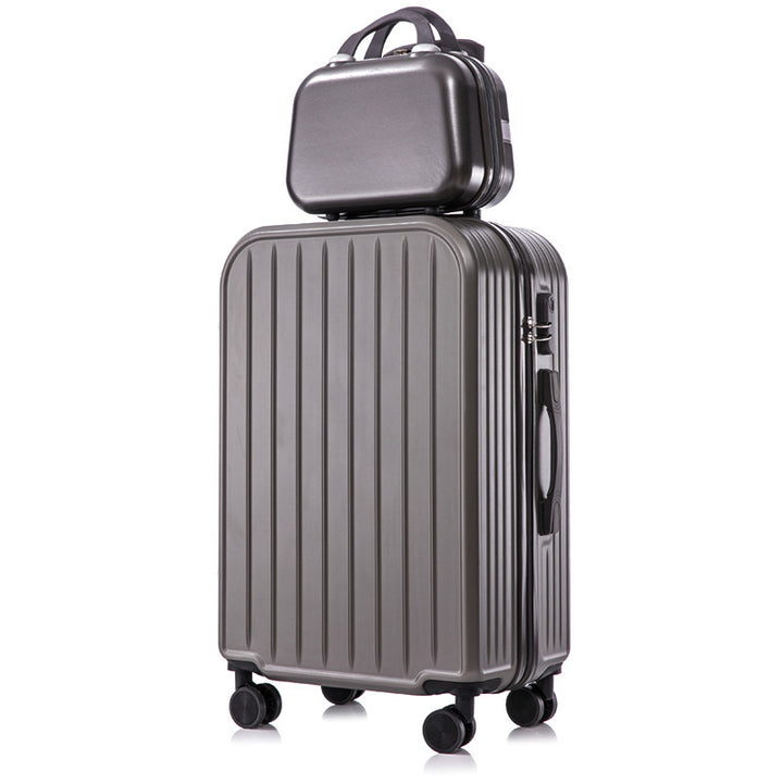 Unisex Stylish Dual-Layer Hard-Shell Luggage Set Bowlift