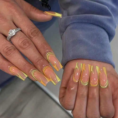 Creative and Colorful Nail Art Bowlift