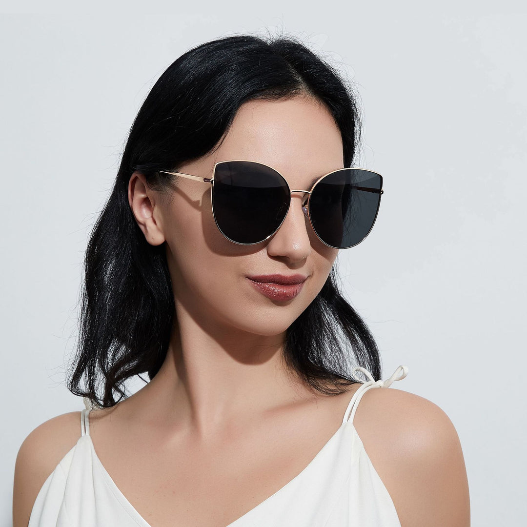 Women Cat-Eye Sunglasses Bowlift