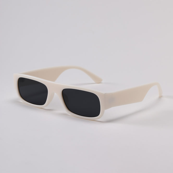 Women's stylish vintage sunglasses with transparent frame and lightly tinted lenses Bowlift