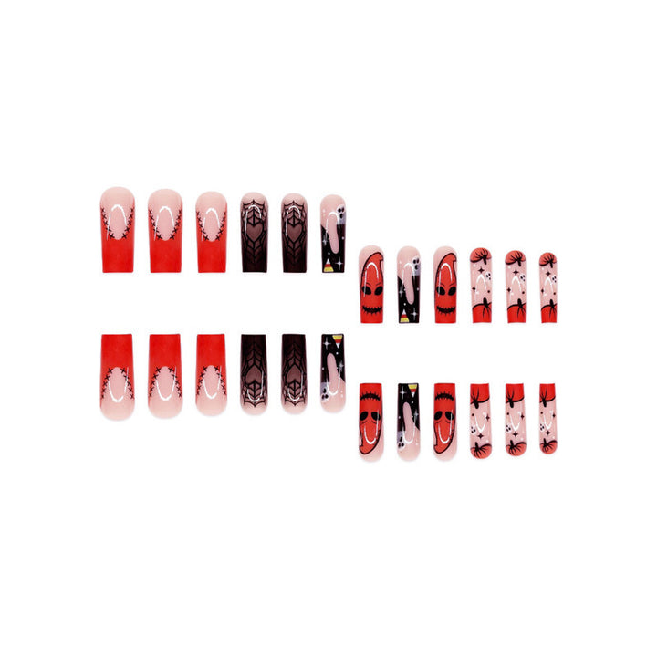 Halloween-Themed Press-On Nail Extensions Bowlift