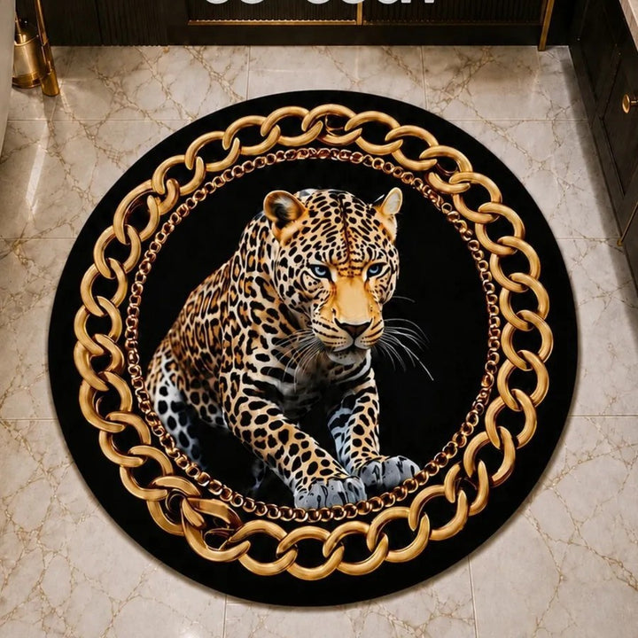 Lions Theme Decorative Floor Mat