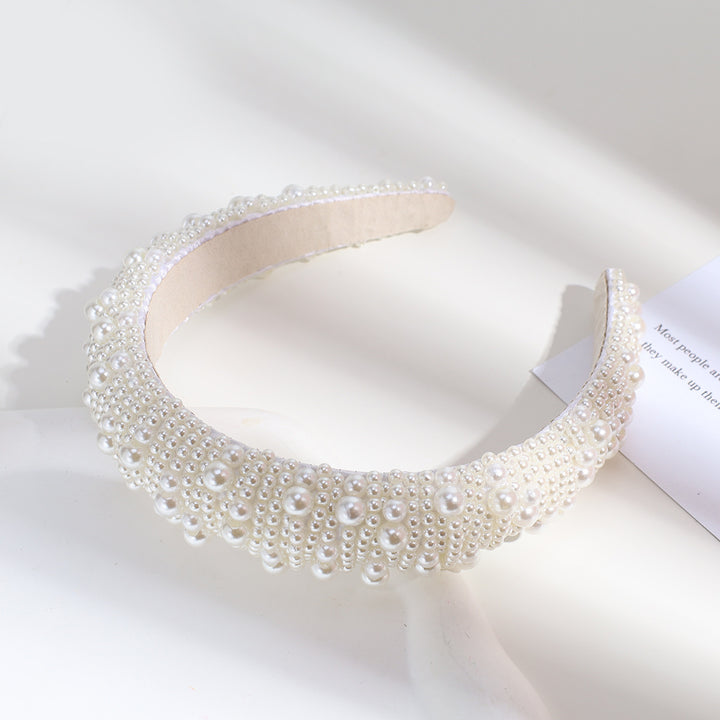 Women's Bridal Satin Ribbon with Sparkling Crystals Bowlift