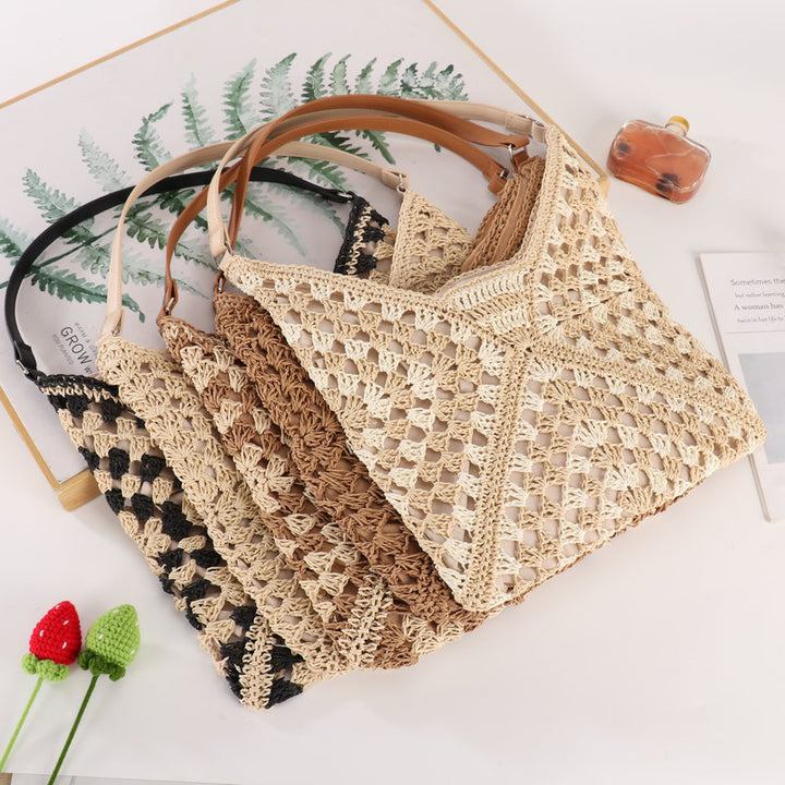 Handcrafted macrame shoulder bag with stylish design Bowlift