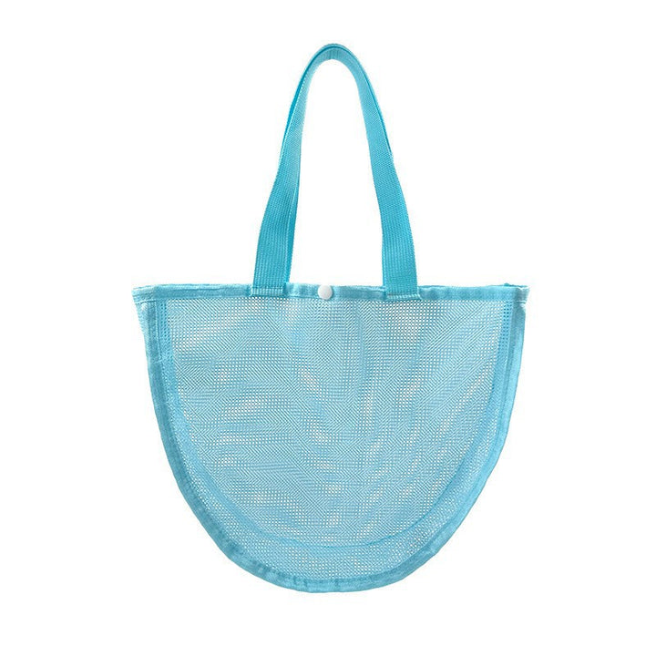 Versatile Beach Bag In Airy Mesh Design Bowlift