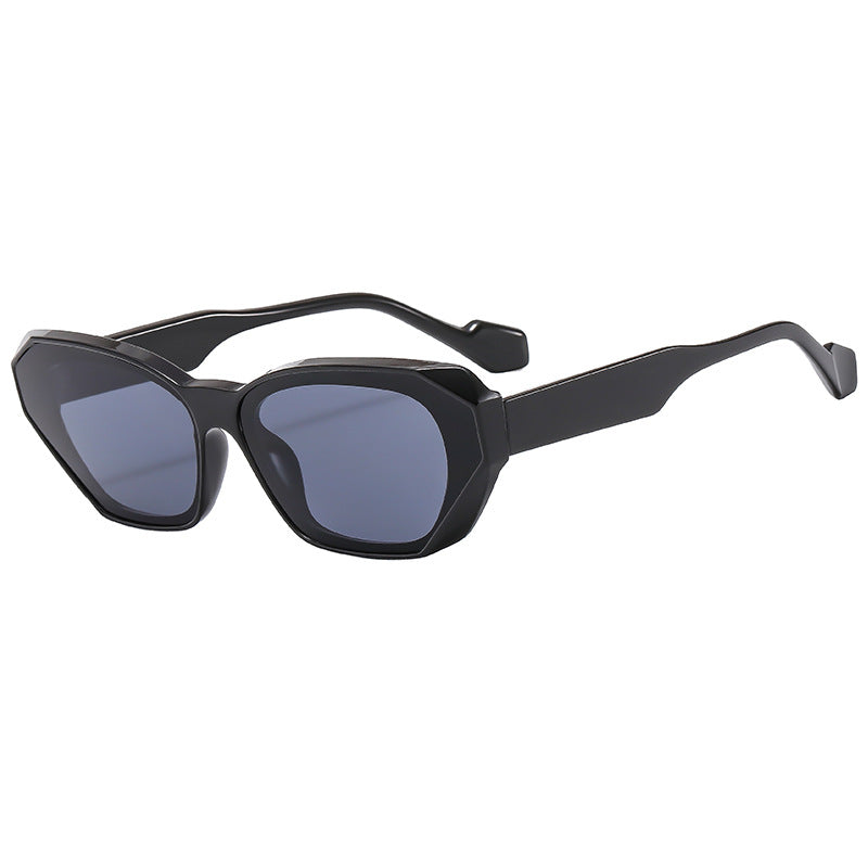 Women trendy polygonal sunglasses Bowlift