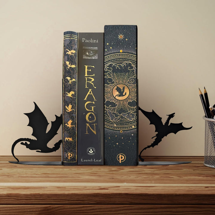Dragon-Themed Decorative Bookends