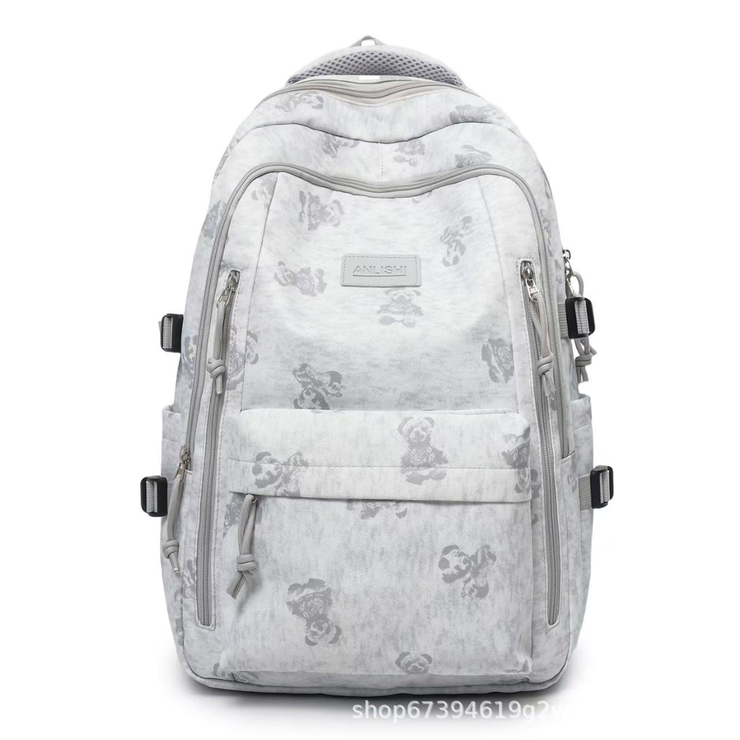 Versatile Graphic Printing Backpack Bowlift