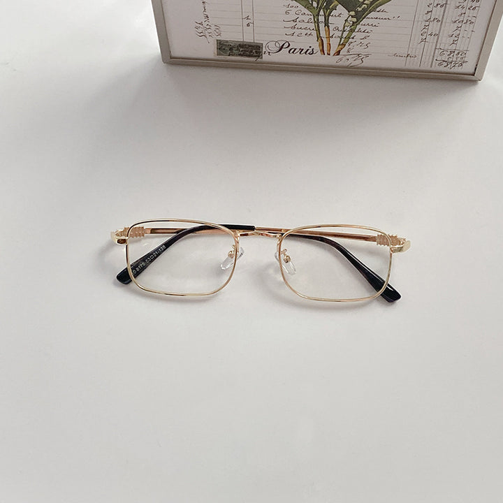 Fashionable glasses with square frame Bowlift