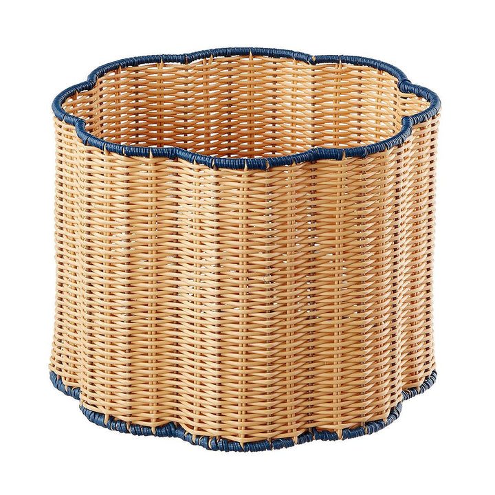 Stylish storage basket with wavy edge Bowlift