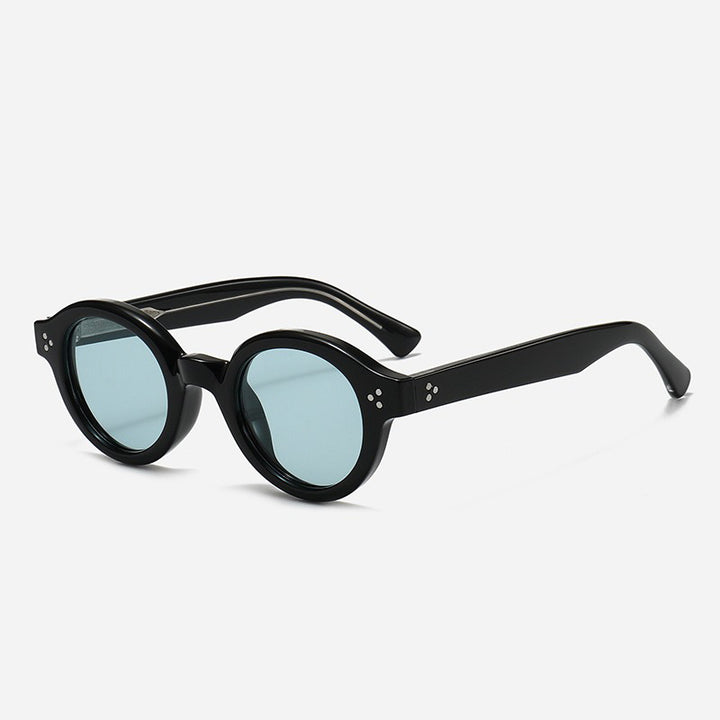 Women's Fashion Round Sunglasses with Stylish Accents Bowlift