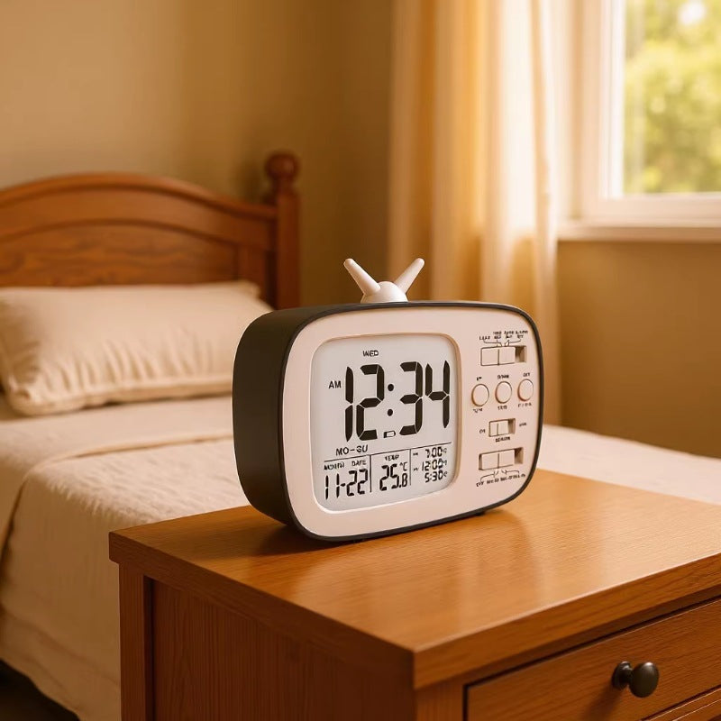Digital Multifunction Alarm Clock Bowlift