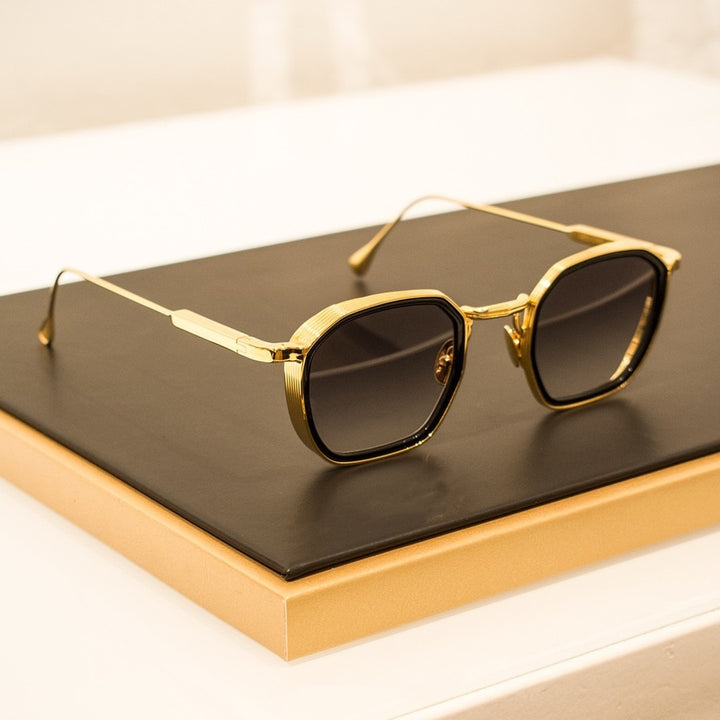 Ladies stylish sunglasses in modern octagonal design with high-quality polarized lenses Bowlift