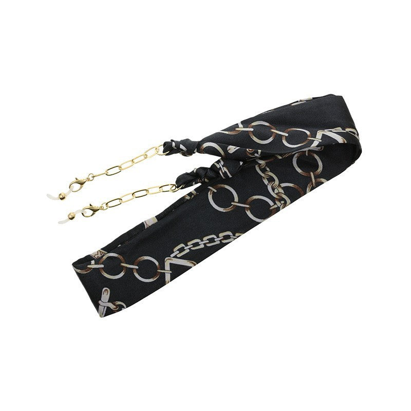 Floral Silk Eyewear Chain Bowlift