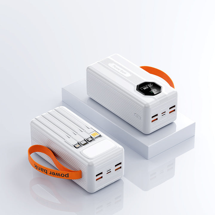 Portable fast charging power bank with multifunctional USB connector Bowlift