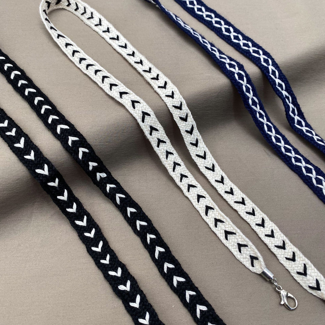 Adjustable Braided Eyewear Chain Bowlift