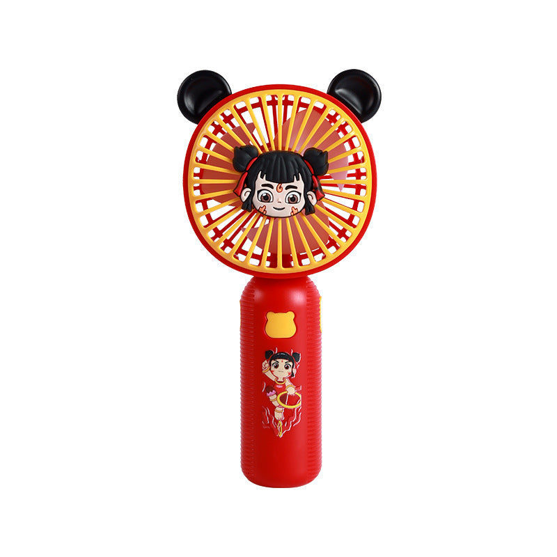 Women's Hand Fan with Cartoon Design Bowlift