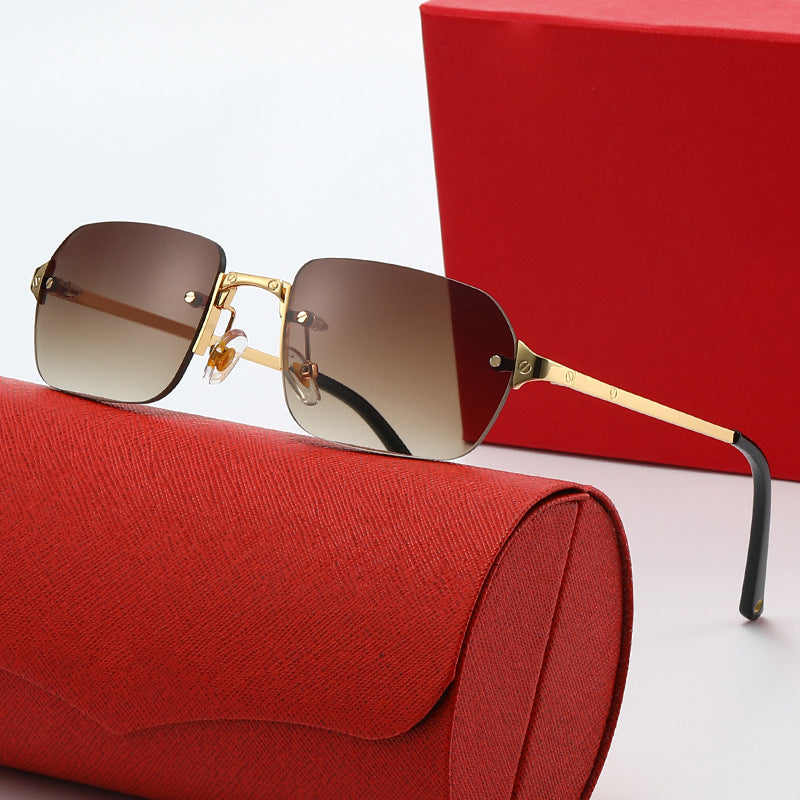 Ladies elegant fashionable sunglasses with high-quality metal frame Bowlift