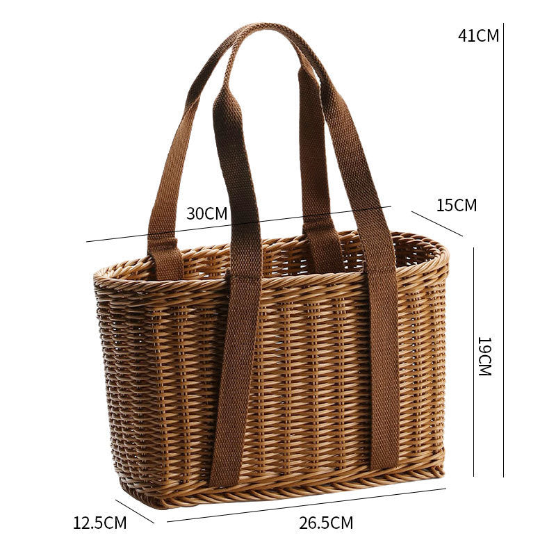 Woven Storage Basket Bowlift