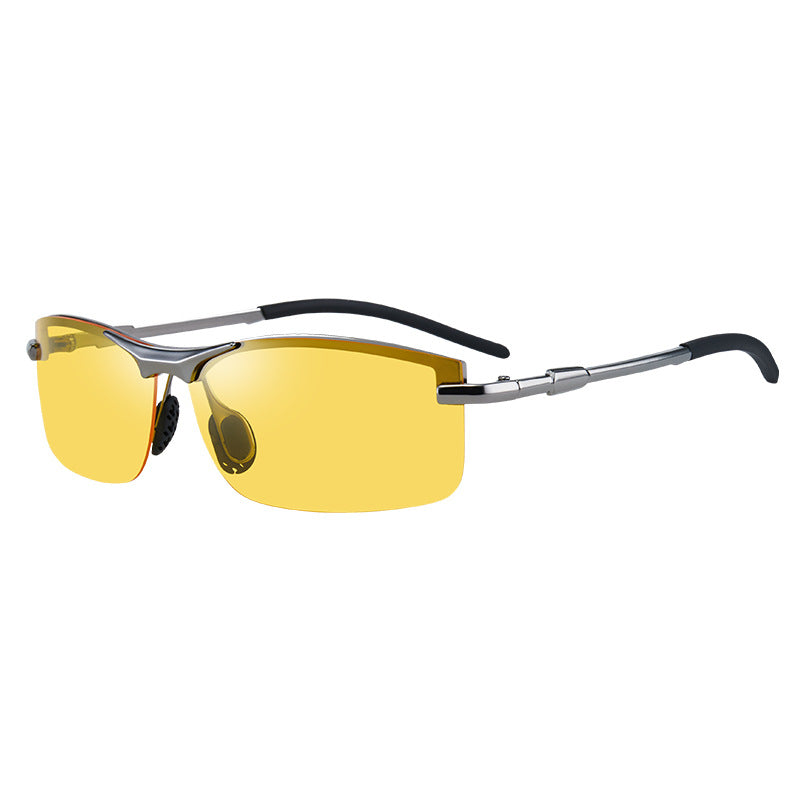 Men's Sporty Sunglasses with Ergonomic Design and Polarized Lenses Bowlift