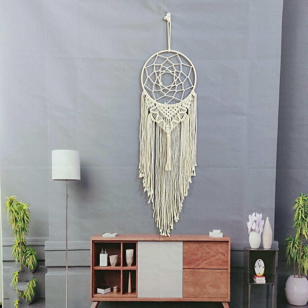 Macramé Dreamcatcher Wall Hanging Bowlift