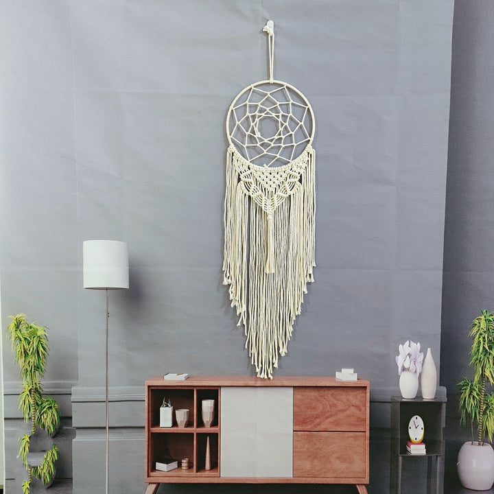 Macramé Dreamcatcher Wall Hanging Bowlift