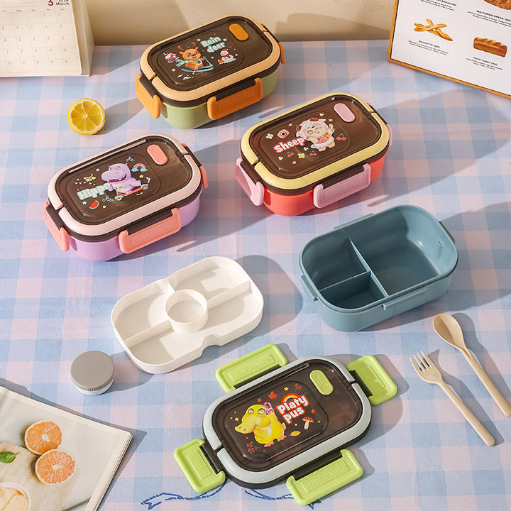 Creative Animal-Themed Bento Lunch Box