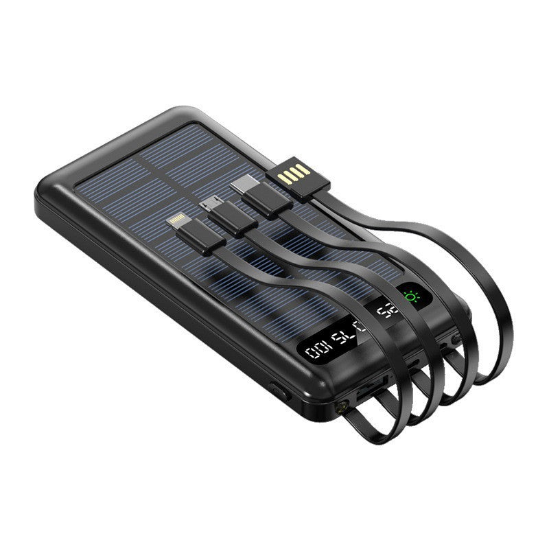Solar Powerbank with Multifunctional Charging Options Bowlift