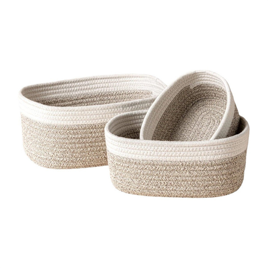 Women Elegant Storage Basket Set with Practical Design Bowlift
